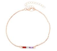 RGYBAO Avec deux pierres de naissance, décoration portable pour célébrer des cadeaux spéciaux, usage quotidien, One Size, Comme décrit