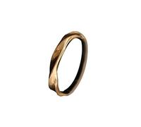 RGYBAO Bagues texturées irrégulières à motif géométrique en alliage - Accessoires de doigt - Bijoux tendance pour femmes et filles - Bagues minimalistes contemporaines