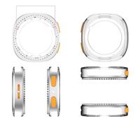 RGYBAO Boîtier de protection en métal Exosquelette de qualité supérieure pour montre 8 40 mm/44 mm améliorant la durabilité, résistance aux rayures et aux chocs