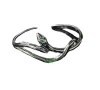 RGYBAO Bracelet jonc serpent style gothique foncé symbolisant le mystère et la puissance pour les amateurs de mode, Adjustable, Métal, Pas de gemme