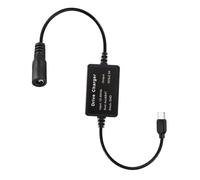 RGYBAO Câble d'alimentation de voiture 9 V/12 V/24 V DC5521 vers USB C DC 5,5 x 2,1 vers adaptateur abaisseur type C 5 V 2,5 A sortie pour tableau de bord caméra Rou