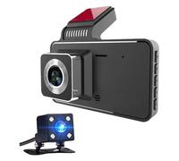 RGYBAO Caméra de tableau de bord 1080p pour intérieur et de recul, enregistreurs de conduite de 10,2 cm