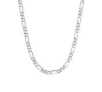 RGYBAO Collier à maillons figaro pour homme - Construction robuste avec bords de 40,6 à 61 cm de long pour un style polyvalent - Collier à chaîne Figaro pour homme, I, Comme décrit, Comme décrit.