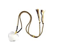 RGYBAO Collier avec pendentif en cristal transparent en forme de cœur - Accessoire polyvalent pour tous les jours