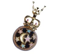 RGYBAO Collier avec pendentif vintage en résine réglable pour femme, 45+5cm, Chaîne en alliage, pendentif en résine, Pas de gemme