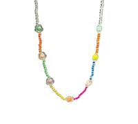 RGYBAO Collier/bracelet tendance en forme d'étoile dopamine avec perles arc-en-ciel pour femme, Adjustable size, Perles, Pas de gemme