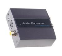 RGYBAO Convertisseur auditif numérique vers analogique 192 kHz Adaptateur coaxial pour systèmes Home Cinéma