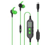 RGYBAO Écouteurs intra-auriculaires de type C intra-auriculaires avec suppression de bruit clair de type C avec microphone