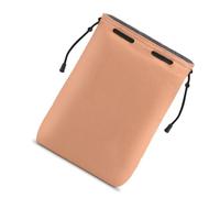 RGYBAO Flanelle Drones Sac de Rangement Télécommande avec Cordon de Serrage Grande Capacité Sac de Voyage pour 1 2 Accessoires, marron, 17.5x28.5x8cm