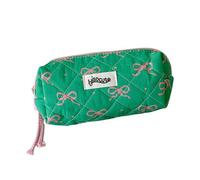 RGYBAO Grande trousse à stylos de 19,3 x 8,6 x 7,6 cm avec fermeture éclair, grand compartiment pour femmes, étudiants, bureau, école, Vert, 19.2x8.6x7.4cm, Conforme à l'image