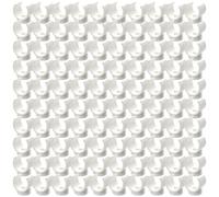 RGYBAO Lot de 100 colliers de serrage en forme de U pour tuyaux d'eau robustes
