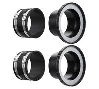 RGYBAO Lot de 4 adaptateurs de collecte magnétiques simples à installer pour tuyau d'aspirateur de 10,2 cm