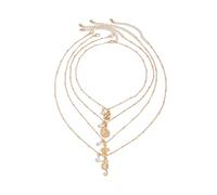 RGYBAO Lot de 4 colliers réglables avec pendentif tortue et hippocampe pour la plage décontractée