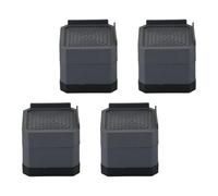 RGYBAO Lot de 4 pieds de nivellement réglables pour meubles - Antidérapants - Design qui ne secoue pas - Pour lit, chaise, table, machine à laver