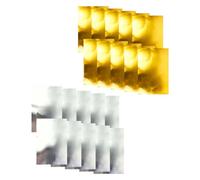 RGYBAO Papier d'art épais en aluminium de qualité supérieure pour créer des sculptures en relief dimensionnelles avec une durabilité accrue pour les artistes amateurs