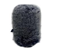 RGYBAO Pare-brise en fausse fourrure pour micro Quad Casts pour obtenir un son clair Convient pour Vloggers Podcasters Microphone Silencieux