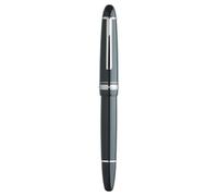 RGYBAO Stylo plume pour esquisse, 1 cuirassé gris | Stylo d'écriture de luxe avec pointe de 35 mm - Grande capacité - Pour bureau, journal intime