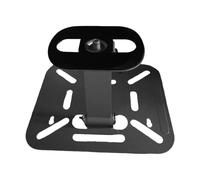 RGYBAO Support de glissière portable à double tour avec base en silicone antidérapant pour appareils de 15 à 30 cm, gain de place, trépied pliable, poignée de bureau
