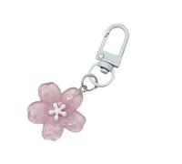 RGYBAO Support portable en forme de cerises en résine robuste pour un usage quotidien Porte-clés tendance pour un usage quotidien, b, taille unique