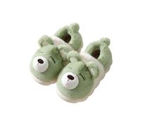 RGZFYH Chaussons Pantoufles Mignonnes en Forme d'ours Polaire pour l'hiver, Pantoufles Chaudes en Fourrure d'animaux, Pantoufles Confortables et Douces en Peluche, Confortables pour Couple Slippers