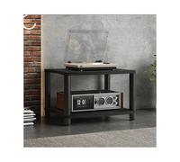 RGZFYH Meuble HiFi Meuble HiFi for Composants Audio/vidéo, Meuble de Rangement multimédia Moderne, Support Audio en Bois, Tour for Lecteur CD, for Salle d'enregistrement de Jeux TV(Svart,2 Tier)