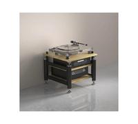 RGZFYH Meuble HiFi Meuble HiFi, Tour Audio, Meuble stéréo Ouvert, Meuble multimédia Audio-vidéo Moderne avec étagères réglables, Meuble de Divertissement for Home cinéma TV(Natural,2 Tier)