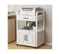 RGZFYH Meuble HiFi Meuble multimédia AV à 2 Niveaux avec tiroir et Porte, Meuble HiFi en Bois for Composants stéréo, étagère Moderne for Console de Jeux vidéo, for la Maison et Le Bureau TV(Wit)