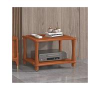 RGZFYH Meuble HiFi Support multimédia AV en Bois Massif, Meuble for amplificateur HiFi, Meuble for Composants stéréo Modernes, Support for Lecteur CD et Console de Jeux TV(Brown,2 Tier)