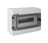 Diviseur de pièces humides RH 12 AP IP65 Boîte de distribution 12 modules en saillie Boîte à fusibles VDE 36.12 Électrique Plast 4040