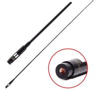 Rh-660S Antenne Télescopique À Gain Élevé Antenne Télescopique Double Bande Vhf Uhf 144/430 Mhz Pour Antenne Radio Bidirectionnelle