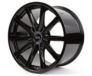 RH GT RAD schwarz glanz lackiert 8.5Jx19 5x130 ET54