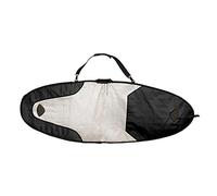 RH-HPC Sac de planche de surf portable Voyage Longboard Single 7FT Housse rembourrée Support d'épaule Strap Surf Bags Chaussette de planche de surf (Color : Black)
