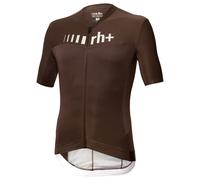 rh+ Maillot manches courtes Logo marron