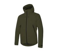 rh+ Matterhorn Veste softshell 3 couches pour homme, kaki foncé, taille M