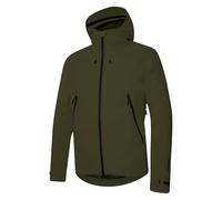 rh+ Matterhorn Veste softshell 3 couches pour homme, kaki foncé, taille XL