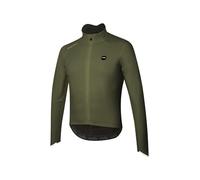 rh+ Veste coupe-vent unisexe Shark, kaki foncé/noir, taille XS