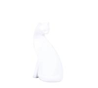 RHAIYAN BAr377 Statues de chats en résine pour décoration d'intérieur, mariage européen - Sculpture décorative de la maison (noir B) - 14 cm