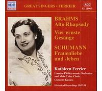 Rhapsodie pour contalto, Chœur d'hommes et orchestre Op. 53, Lieder Lieder – NAXOS