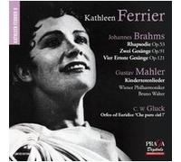 Brahms/Mahler/Gluck – Rhapsodie opus 53 · Gesange opus 91 & 121 · Kindertotenlieder E