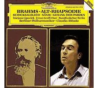 Rhapsodie Pour Contralto, Choeur D'hommes Et Orchestre Opus 53, Chant Du Destin Opus 54, Nanie Opus 82, Gesang Der Parzen Opus 89