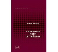 Rhapsodie pour le théâtre