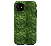 Rhapsodie reptilienne en écailles Vertes Coque pour iPhone 11
