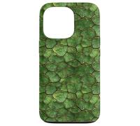 Rhapsodie reptilienne en écailles Vertes Coque pour iPhone 13 Pro