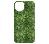 Rhapsodie reptilienne en écailles Vertes Coque pour iPhone 15 Plus