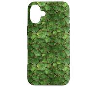Rhapsodie reptilienne en écailles Vertes Coque pour iPhone 16 Plus