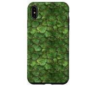 Rhapsodie reptilienne en écailles Vertes Coque pour iPhone XS Max