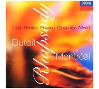 Rhapsodies : Liszt, Dvorak, Alfven, Enesco, Glazounov Symph. De Montréal