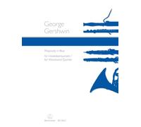 Rhapsody in blue (arrangements Joachim Linckelmann) --- Quintetteà vents (Flûte, Hautbois, Clarinette en Sib, Basson, Cor en Fa) : conducteur et parties