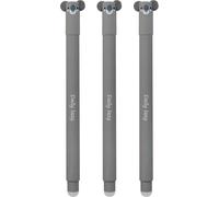Rhaul-Eberhard Faber 599038 - Stylo Roller Effaçable Koala, 3 Stylos Animal Erase It, Stylos Gel Bleus 0,7 Mm