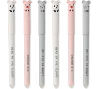 Rhaul-Lot De 6 Stylos À Bille Effaçables - Stylos Effaçables, Roller Effaçable, Stylos Gel Effaçables, Stylos À Bille Effaçables, Stylos Effaçables Legami, Ensemble Stylos Legami
